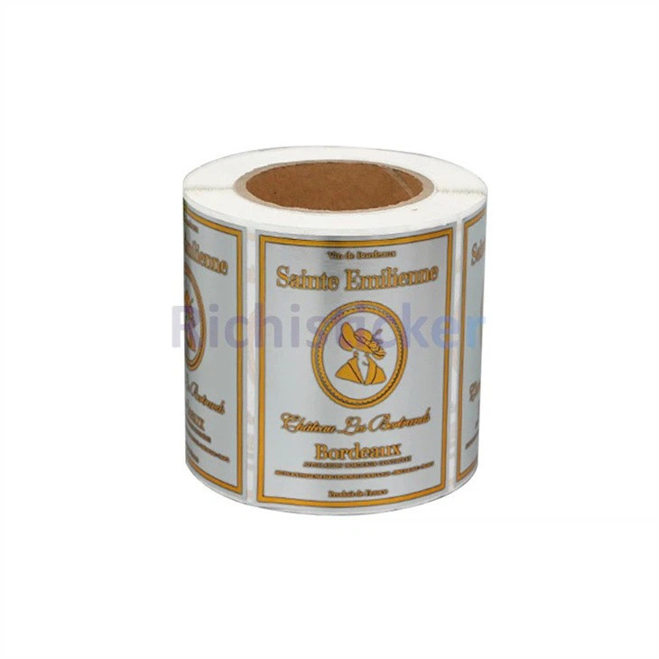 3D Relief Self Adhesive Metal Labels