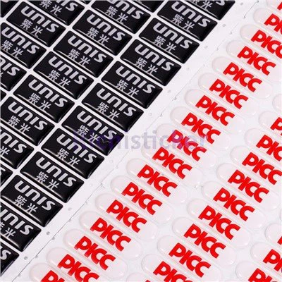 Pu kupol logotypdekaler