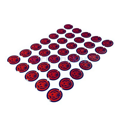 Kan dome-klistermärken användas på en skateboard?